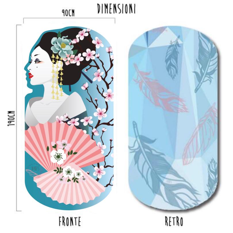 Telo mare Geisha fronte   retro