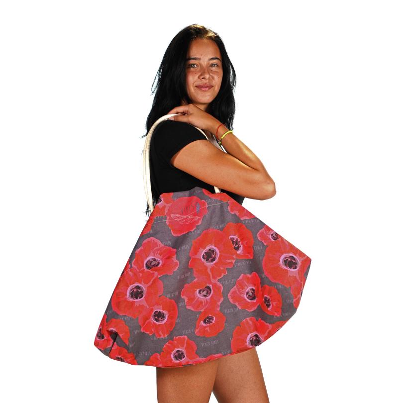 Beach Bag Big Papaveri