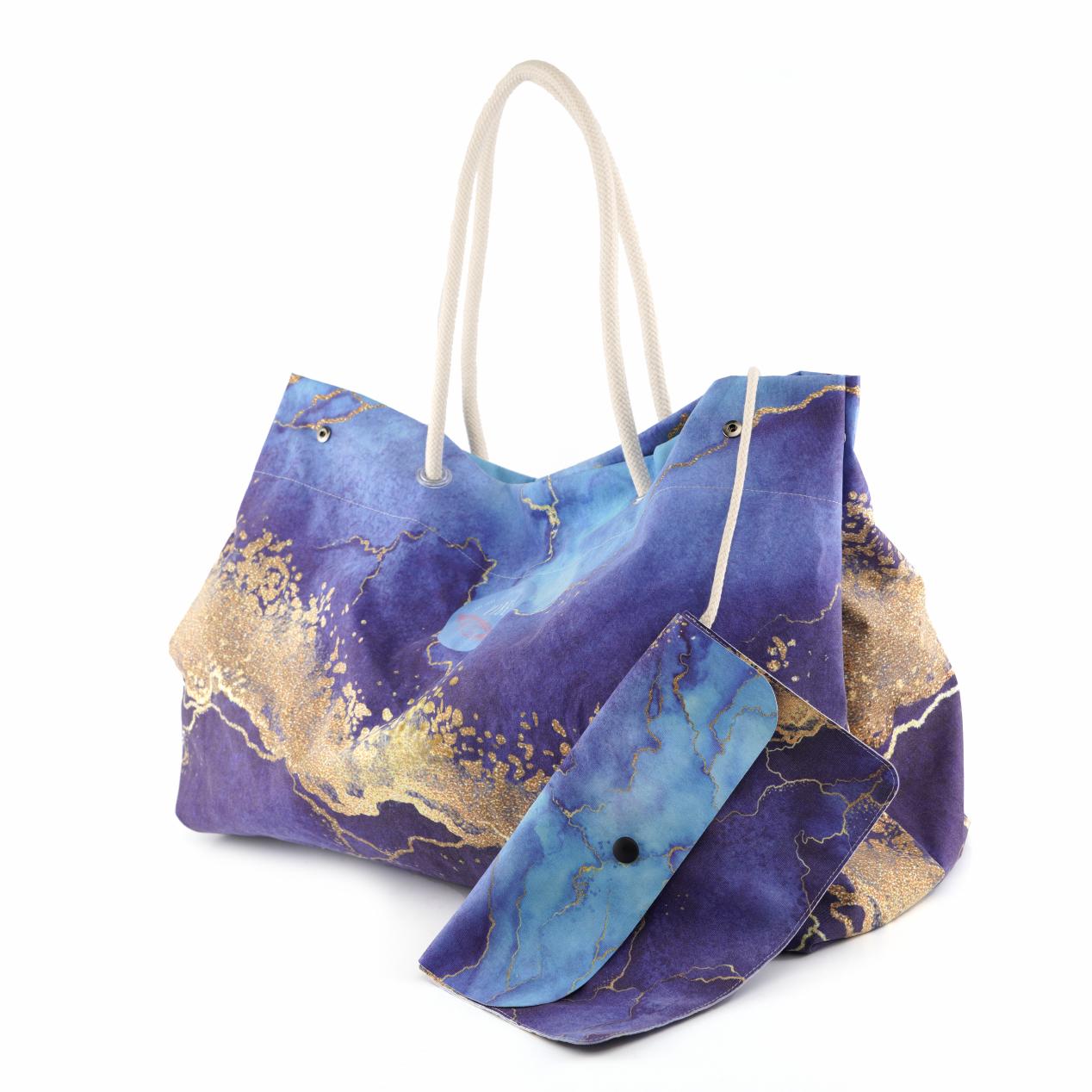Pochette   Beach Bag Big Marmo