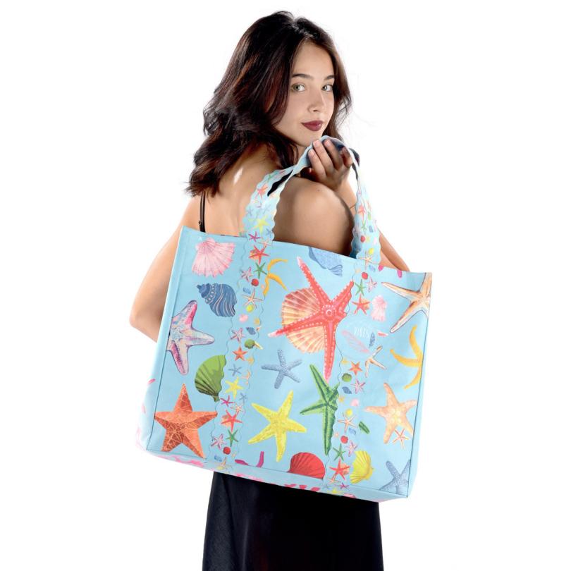 Tote Bag Stella Marina Celeste 