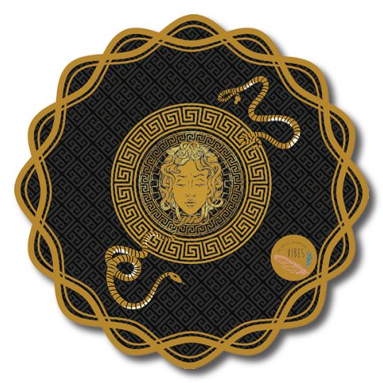 Telo Mare Round Medusa Brown