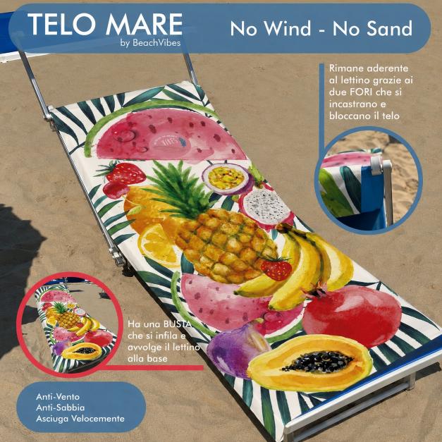 Caratteristiche tecniche Telo Mare No-Wi