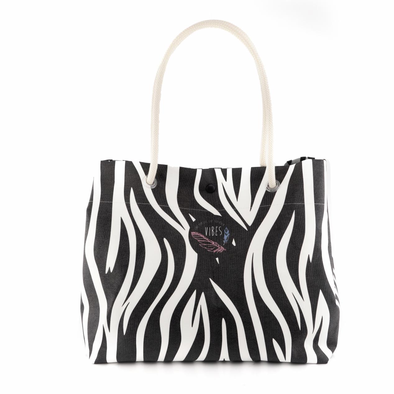 Borsa Mare Medium Black & White