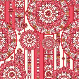 Telo Mare Mosaico Red Particolare