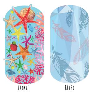 Stella Marina Azzurra Fronte   Retro