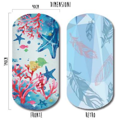 Telo Mare UnderTheSea 190x90 cm