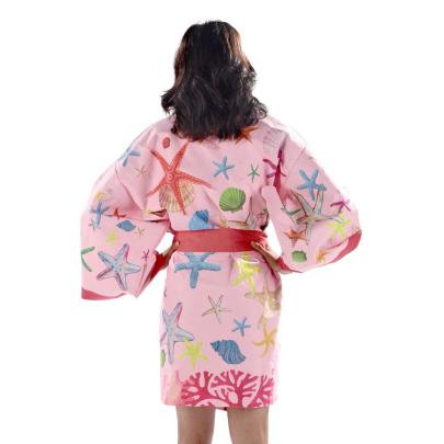 Kimono Stella Marina Rosa Retro