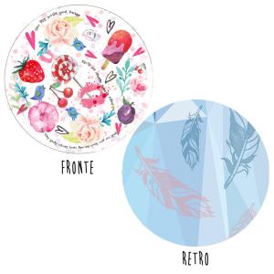 Telo Round Summer Fronte Retro